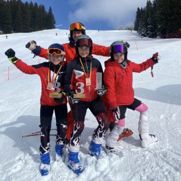 Großartige Erfolge der Skiwölfe bei den Deutschen Schülermeisterschaften U12