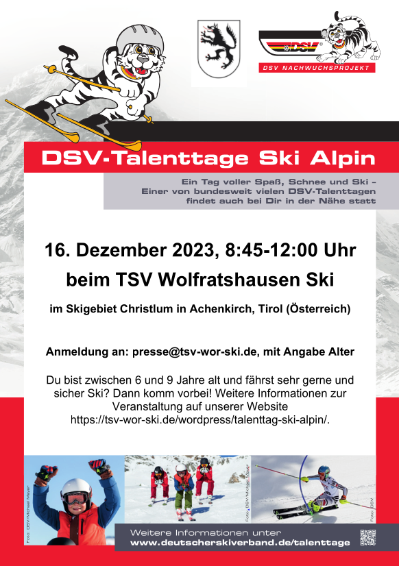 DSV-Talenttag Ski Alpin TSV Wolfratshausen