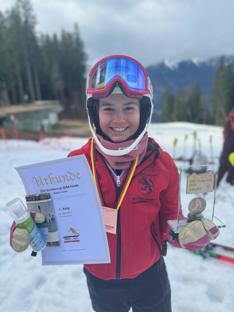 Platz 3 im Slalom beim DSV Schülercup U12