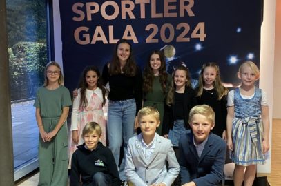 Ski-Wölfe bei der Sportlergala 2024 in Wolfratshausen