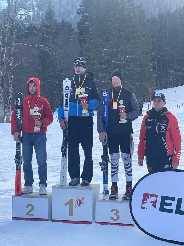 Deutscher Schülercup Ski Alpin U14 Silber im Slalom